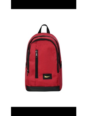 Modern Tasarım Mini Spor Sırt Çantası Suluk Gözlü Kırmızı