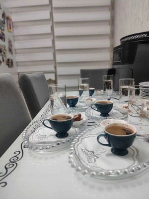 Bezos Sunumluk Peçete, Kokteyl Peçetesi, Kahve Yanı Sunumluk, Bardak Altlığı 6 Adet Sunum Peçetesi