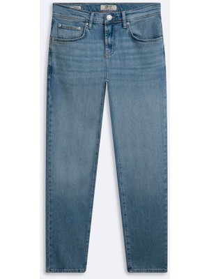 LTB Sawyer P Slım Fit Orta Bel Light Indigo Jean Pantolon