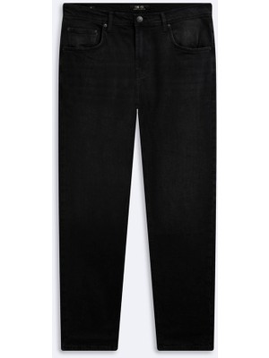 LTB Sawyer P Slım Fit Orta Bel Koyu Gri Jean Pantolon