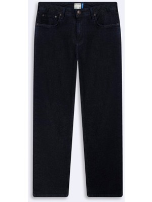 LTB Paul x Düz Paça Orta Bel Dark Indigo Jean Pantolon