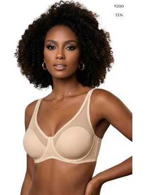 Melonika Tül Kaplı Soft C-Cup Sütyen Kadın 9200