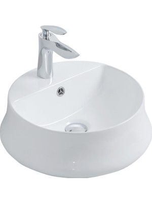 Paluci Amarog Plus White Yuvarlak Lavabo