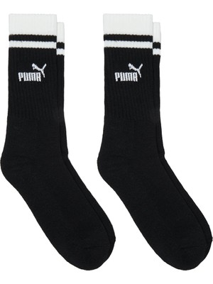 Puma Elements Bwt Crew 2'li Unisex Siyah Günlük Stil Çorap 93899202