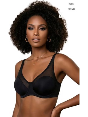 Melonika Tül Kaplı Soft C-Cup Sütyen Kadın 9200