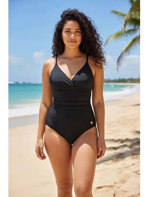 Melonika Black Spade Kadın Mayo 8257