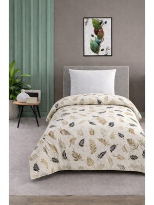 Ayrex Tek Kişilik Pike Yatak ÖRTÜSÜ%100 Pamuk 170X230 Siyah Tüy