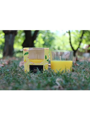 Ayrex Bardak Mum 200 gr Kokulu Zevklerin Dansı Kiraz Kokulu Limon