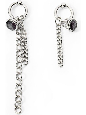 Twist Sallantılı Asimetrik Küpe TW6260068074122