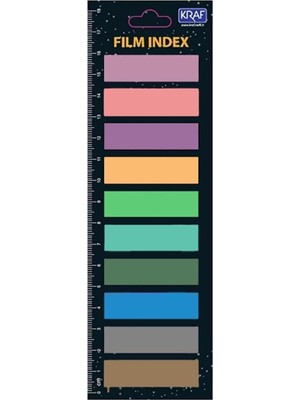 Ayrex Kraf Index Fılm (Pp) 13X44MM 10 Renk x 20YP 51246