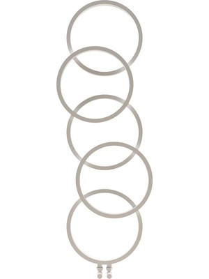 Ayrex Carisa Oz Paslanmaz Çelik Havlupan Modern Tasarım Beyaz 140 x 50 cm