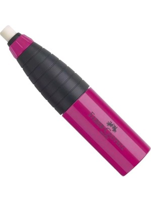 Ayrex Faber-Castell F.c Yuvarlak Silgili Kalemtraş Silgi ve Kalemtıraş Bir Arada, Pembe