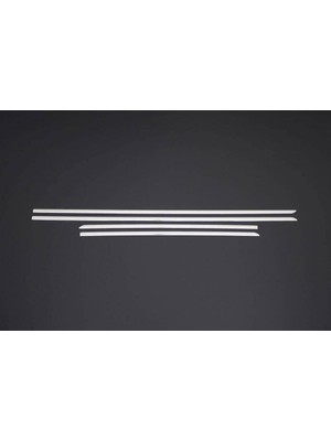 Ayrex Omsa Line Hyundai I30 ile Uyumlu Krom Yan Kapı Çıtası 4 Parça 2012-2016 Arası
