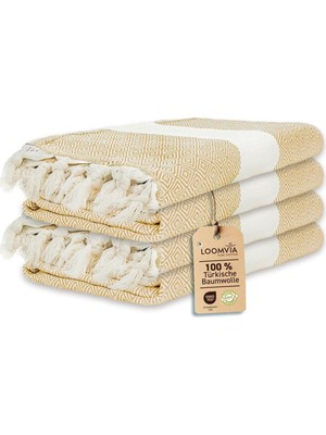 Ayrex 4'lü Paket -%100 Pamuk Peştamal 100X180 Cm, Havuz ve Plaj Havlusu, Spor Havlusu, Hızlı Kur