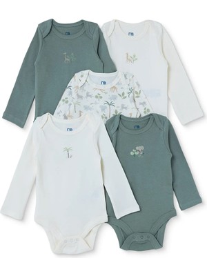 Mothercare 5li Uzun Kol Body