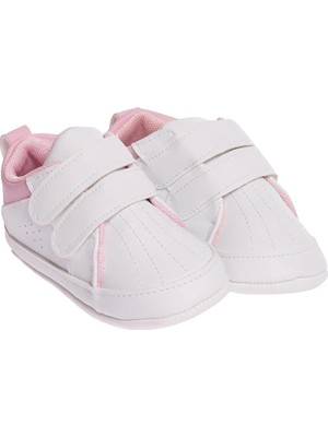 Hellobaby Kız Bebek Ilk Adım Ayakkabı Bisiklet Yaka Ip Askılı Duble