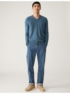 Marks & Spencer Cashmilon™ V Yaka Kazak