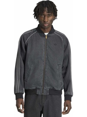 AIB6948 Adidas Sst Tt Erkek Ceket Siyah