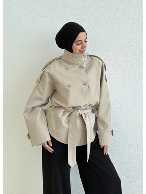 Moda Aksa 2106 Titanik Trenckot Taş