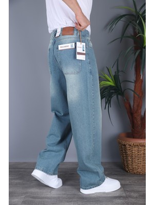 Felvino Erkek Denim Süper Baggy Pantolon