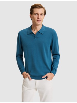 Pierre Cardin Petrol Regular Fit Kazak 50330182 VR102