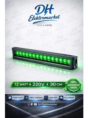 Dh Elektromarket Cata LED Wallwasher Dış Cephe Duvar Aydınlatma Serisi (IP65)