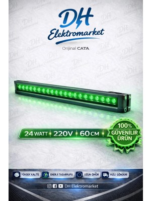 Dh Elektromarket Cata LED Wallwasher Dış Cephe Duvar Aydınlatma Serisi (IP65)