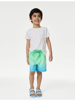 Marks & Spencer Desenli Deniz Şortu (2-8 Yaş)