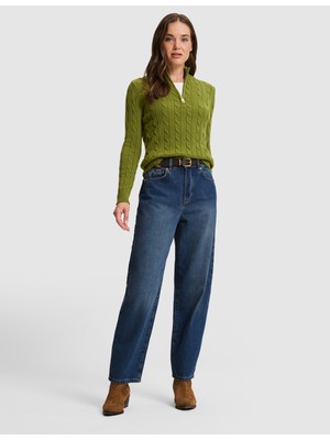 Pierre Cardin Indigo Barrel Fıt Jean Pantolon 50330655 VR028