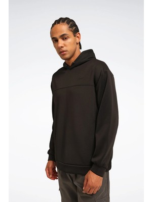 Reebok Ronse Hoodıe Siyah Erkek Sweatshirt