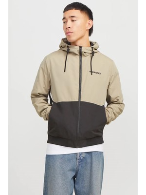 Jack & Jones Jjerush Hood Bomber Erkek Mont