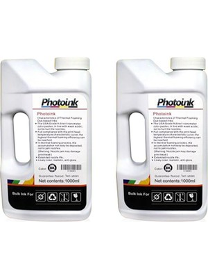TeknoKapsül Photoink L386 2 Litre Siyah Mürekkep 100.000 Sayfalık