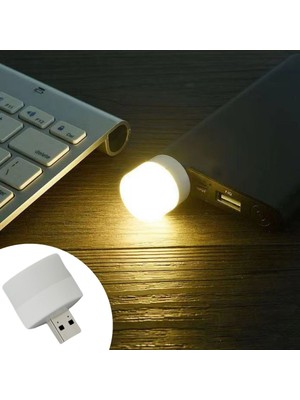 Çetiner Group® Mini Boy USB Aydınlatma LED Göz Korumalı Okuma Işığı Mini LED Kolay Kullanılabilir USB Gece Lambası