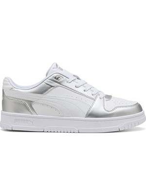 Puma Rebound Slam Lo Metall. Glam Unisex Günlük Ayakkabı 40823402 Gri