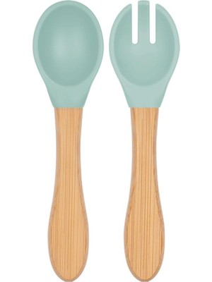 Brf Store Seyzelya Oioi Mama Kaşığı ve Çatal Seti 010600 River Green