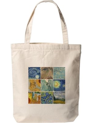 Brf Store Su Store Van Gogh Bez Çanta, Pinterest Omuz ve El Çantası, 35X40CM