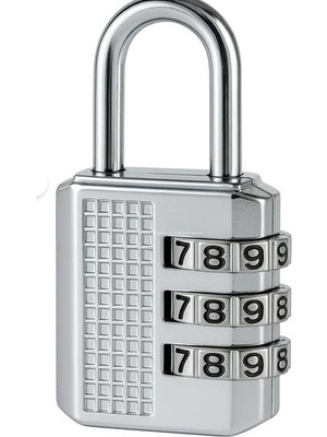 Brf Store Su Store Busstier Şifreli Mini Asma Kilit 5.5 cm Dayanıklı Çanta Valiz ve Dolap Kilidi Seyahat Için
