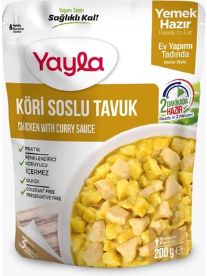 Brf Store Oreviosell Yayla Yemek Hazır Köri Soslu Tavuk 200 Gram