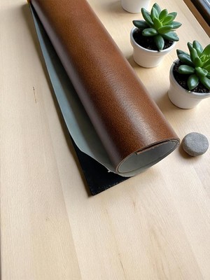 Brf Store Oreviosell Varan Tekstil Taba Renk Yapışkanlı Suni Deri 100 x 140 cm