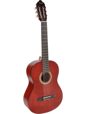 Brf Store Oreviosell Valencıa VC204TWR Klasik Gitar, Scale 4/4,şeffaf Şarap Kırmızısı Mat