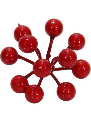 Dekorsende Yılbaşı Süs Çoklu Berry 5 cm