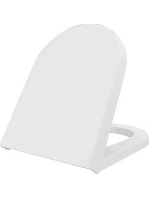 Bocchı Bocchi - Pure S Amortisörlü Duroplast Klozet Kapağı Parlak Beyaz - A0301-001