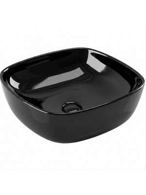 Serel - Tek Minimal Lavabo Siyah Outlet - 3049DSL060AB-