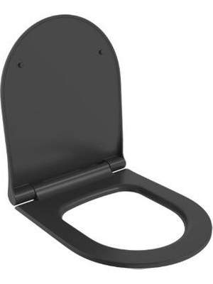 Bocchı Bocchi - Outlet Pure Slim Klozet Kapağı Mat Siyah - A0336-004-