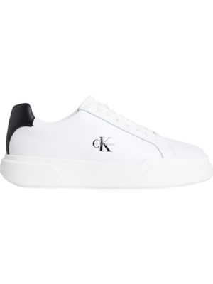 Brf Store Elivorasell Calvin Klein Siyah - Beyaz Sneaker Chunky Cupsole Laceup Lth, 5003297049