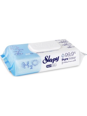 Brf Store Yavuzsell Sleepy Aquacare H2O Yenidoğan Islak Bebek Havlusu 50
