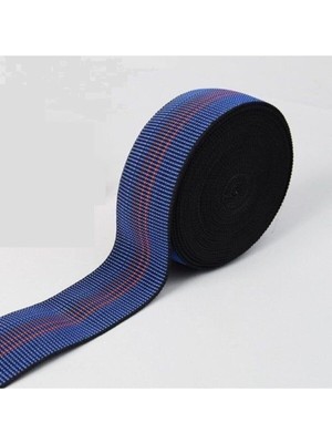 Kaliteli Elastik Kolon- Koltuk Kanepe Döşeme Malzemesi 25 Metre Mavi Renk 5 cm