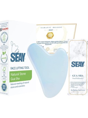 Brf Store Elivorasell Seay Opalit Gua Sha Yüz Masaj Taşı Opal Masaj Aleti