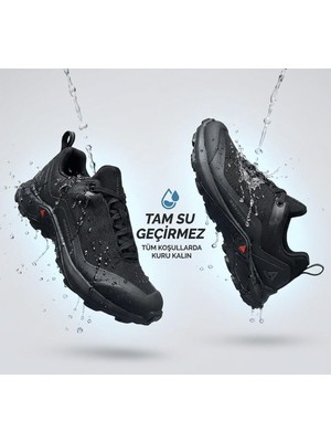 Humtto 110396B-2 Unisex Bağcıklı Su Geçirmez Outdoort Ayakkabı