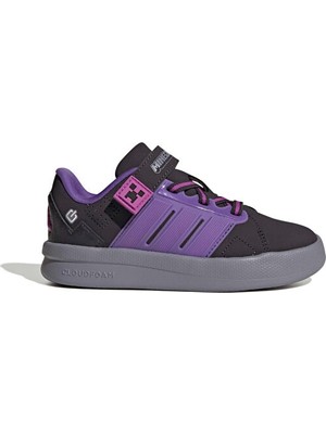 Adidas Mınecraft Lıghtorama El C Çocuk Günlük Işıklı Ayakkabı KI9113 Siyah